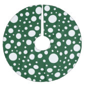 Groene vlekken boomrok kerstboom rok (Voorkant)