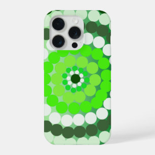 Groene Vlekkerige Vlekken, iPhone 15 Pro Case