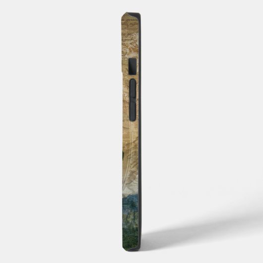 Groene vliegdraak gepersonaliseerd Case-Mate iPhone case (Achterkant / Links)