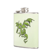 Groene Vliegende Draak Heupfles (Links)