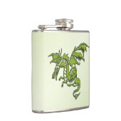 Groene Vliegende Draak Heupfles (Rechts)