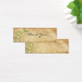  groene vlinder dank u nota mini visitekaartjes (Bureau)