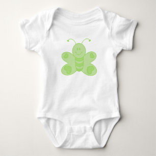 Groene Vlinder Klimplant Romper