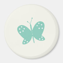 Groene Vlinder Magneet