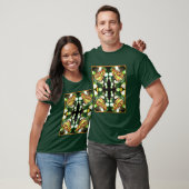 Groene vlinder Posing Abstract T-shirt (Unisex)