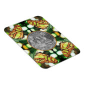 Groene Vlinder Posing Lijst Creëer Je eigen foto Magneet (Rechterzijde)