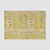 groene vlinder Shabby Chic Decoupage Tissuepapier (Voorkant)