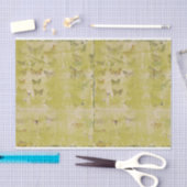  groene vlinder Shabby Chic Decoupage Tissuepapier (Craft)