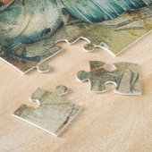 groene vlinders legpuzzel (Zijkant)