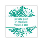 Groene vlinders zelfinktende stempel (Design)