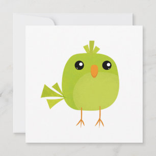 Groene Vogel Cartoon