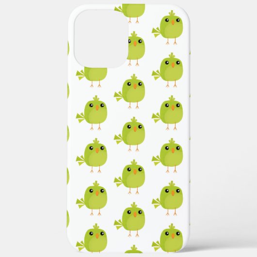Groene Vogel Cartoon Case-Mate iPhone Case (Achterkant)