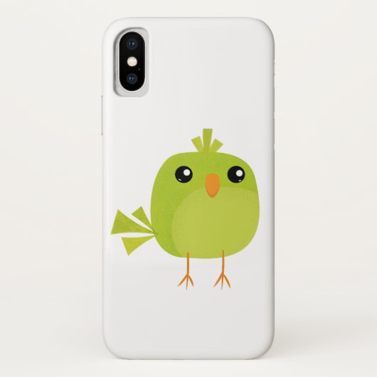 Groene Vogel Cartoon  Case-Mate iPhone Case (Achterkant)