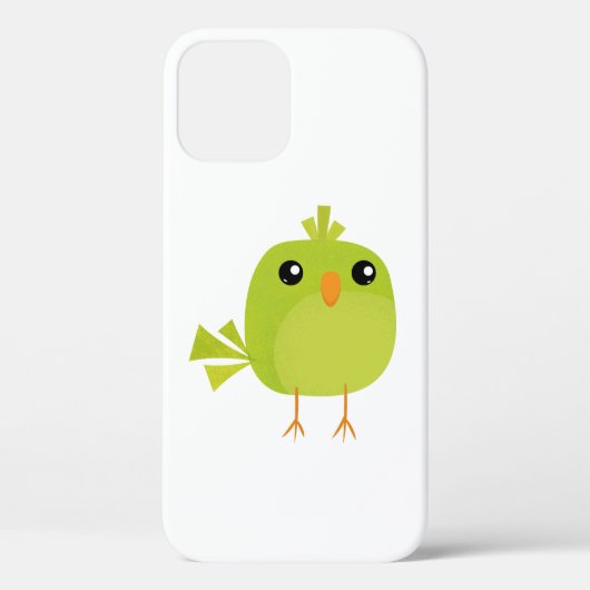 Groene Vogel Cartoon Case-Mate iPhone Case (Achterkant)
