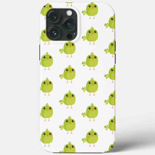 Groene Vogel Cartoon Case-Mate iPhone Case (Achterkant)