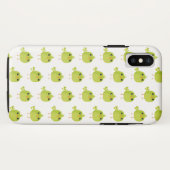 Groene Vogel Cartoon Case-Mate iPhone Case (Achterkant (horizontaal))