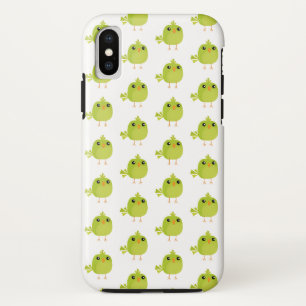 Groene Vogel Cartoon Case-Mate iPhone Case