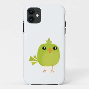 Groene Vogel Cartoon Case-Mate iPhone Case