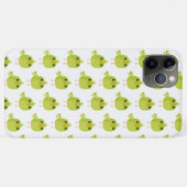 Groene Vogel Cartoon Case-Mate iPhone Case (Achterkant (horizontaal))