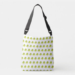 Groene Vogel Cartoon Crossbody Tas