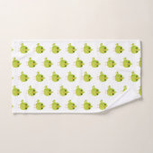 Groene Vogel Cartoon Handdoek (Handdoek)