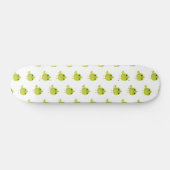 Groene Vogel Cartoon Persoonlijk Skateboard (Horizontaal)