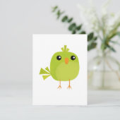 Groene Vogel Kaart (Staand voorkant)