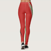 Groene Vogel Leggings (Achterkant)