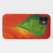 Groene vogel met liefde die eromheen stroomt Case-Mate iPhone case (Achterkant (horizontaal))