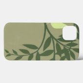 Groene vogel op Groene Tak Case-Mate iPhone Case (Achterkant (horizontaal))