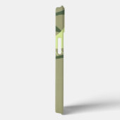 Groene vogel op Groene Tak Case-Mate iPhone Case (Achterkant / Rechts)