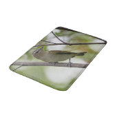 Groene vogel, roodogige video, Canadese fotografie Badmat (Gekanteld)