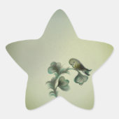 Groene vogel stickers (Voorkant)