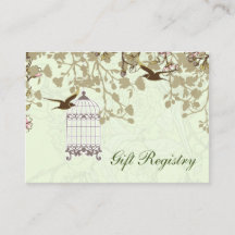 Groene vogelkooi, liefdesvogels Cadeauregister Kaa