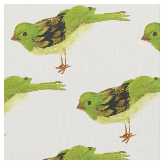 Groene vogels stof (Close Up)