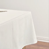 Groene vogelsoorten Waterverf Zilver Glitter Tafelkleed (Voorbeeld)