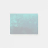 Groene voorgevormde glazen textuur post-it® notes (Voorkant)