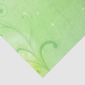 Groene voorjaarsachtergrond met vlinder tissuepapier (Detail)