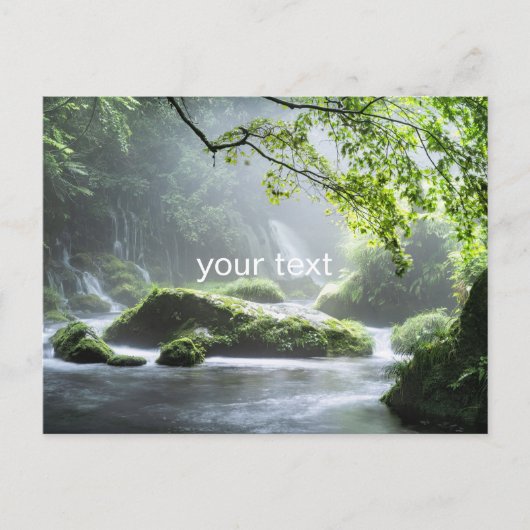 Groene vrede briefkaart (Voorkant)