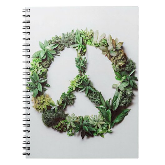 Groene vrede notitieboek (Voorkant)