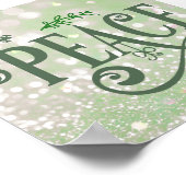 Groene vrede schetsen poster (Hoek)