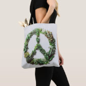 Groene vrede tote bag (Dichtbij)