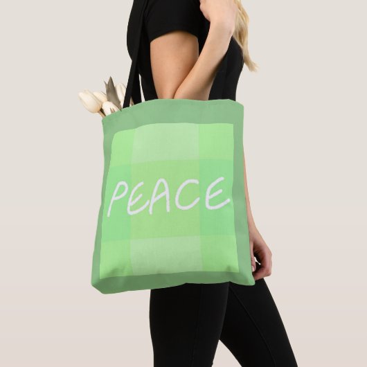 Groene vrede tote bag (Dichtbij)