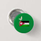 Groene Vrije Palestina Watermeloen Design Ronde Button 3,2 Cm (Voorkant /achterkant)
