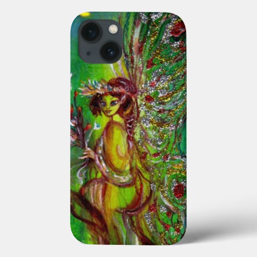 GROENE VRIJHEID MET GOUDE SPARKELS IN MOONLIGHT Case-Mate iPhone CASE (Achterkant)