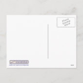 Groene vrouw - Hout Feestdagenkaart (Achterkant)