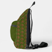 Groene vrouw - Hout Sling Bag (Rechts)