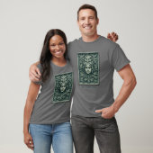 Groene Vrouw - Steen T-shirt (Unisex)