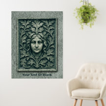 Groene vrouw - Stone