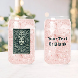 Groene vrouw - Stone Blikvorm Glas